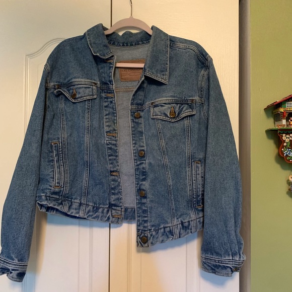 Vintage Liz Clairborne Oversized Jean Denim Jacket - Picture 3 of 7